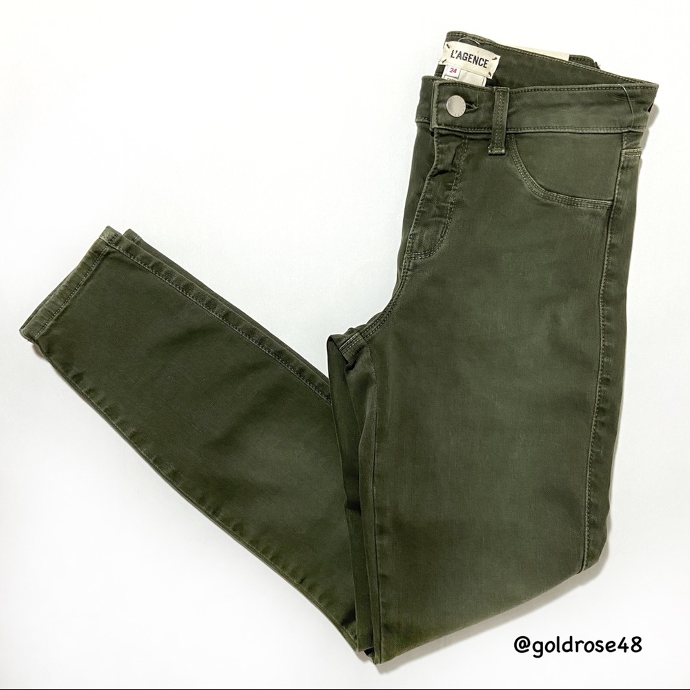 L’AGENCE Margot Picholine high rise skinny jeans